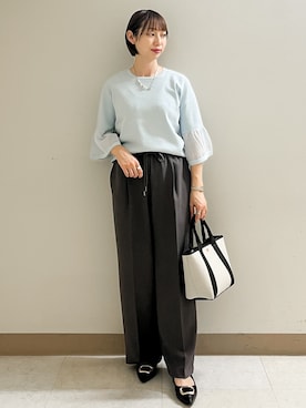 「DRESSTERIOR（ドレステリア）のアイテム」を使った、あかねさん（レディース・158cm）の春コーディネート