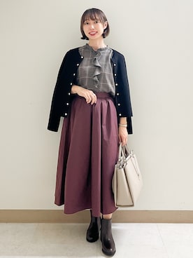 あかねさん(レディース・158cm)の秋コーディネート