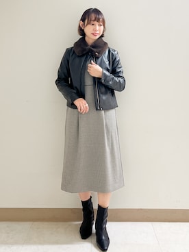 あかねさん（レディース・158cm）の秋コーディネート
