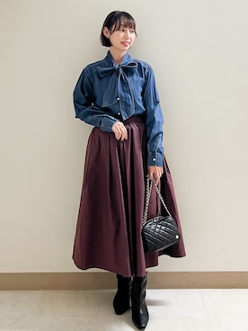 あかねさん(レディース・158cm)の秋コーディネート