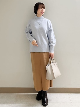 あかねさん(レディース・158cm)の冬コーディネート