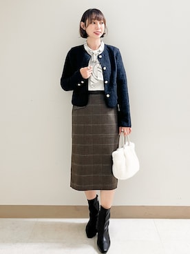 あかねさん（レディース・158cm）の秋コーディネート