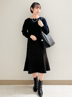 あかねさん(レディース・158cm)の冬コーディネート