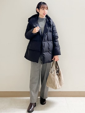 あかねさん（レディース・158cm）の冬コーディネート