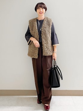 あかねさん(レディース・158cm)の秋コーディネート