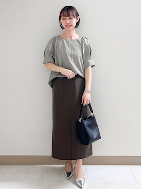 あかねさん（レディース・158cm）の春コーディネート