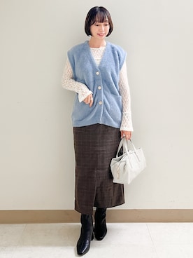 あかねさん(レディース・158cm)の秋コーディネート