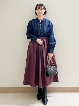 あかねさん(レディース・158cm)の秋コーディネート