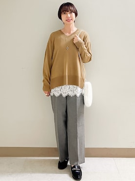 あかねさん（レディース・158cm）の秋コーディネート