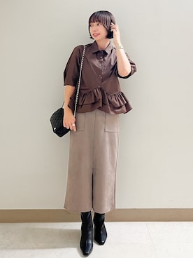 あかねさん(レディース・158cm)の秋コーディネート