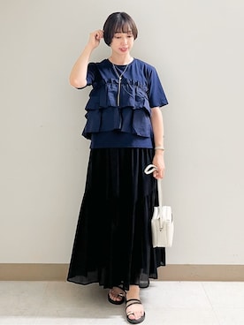 あかねさん（レディース・158cm）の夏コーディネート