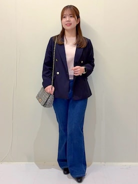 「index（インデックス）のアイテム（バッグ）」を使った、ayumiさん（レディース・150cm）の春コーディネート