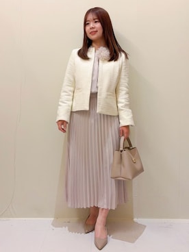 「Modify（モディファイ）のアイテム（トップス）」を使った、ayumiさん（レディース・150cm）の冬コーディネート