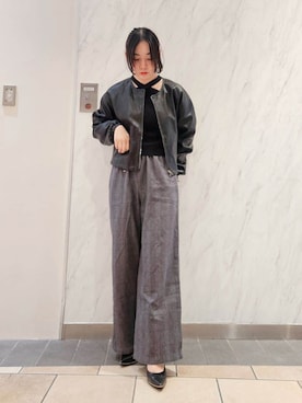 「ESPERANZA（エスペランサ）のアイテム」を使った、紫桜-shion-さん（レディース・156cm）の冬コーディネート