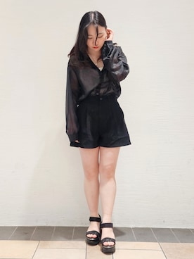 紫桜-shion-さん(レディース・156cm)の春コーディネート