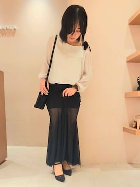 「ESPERANZA（エスペランサ）のアイテム」を使った、紫桜-shion-さん（レディース・156cm）の春コーディネート