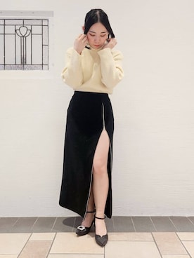 「ESPERANZA（エスペランサ）のアイテム」を使った、紫桜-shion-さん（レディース・156cm）の冬コーディネート