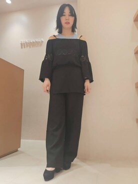 「ESPERANZA（エスペランサ）のアイテム」を使った、紫桜-shion-さん（レディース・156cm）の春コーディネート