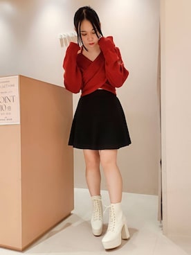 紫桜-shion-さん（レディース・156cm）の冬コーディネート