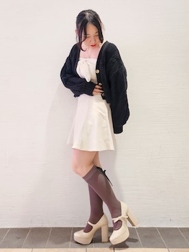 「ESPERANZA（エスペランサ）のアイテム」を使った、紫桜-shion-さん（レディース・156cm）の春コーディネート