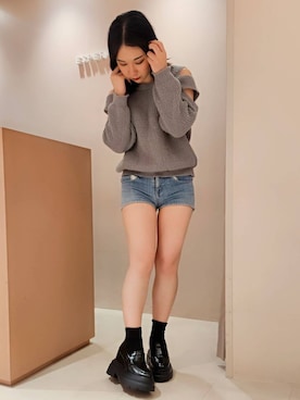 紫桜-shion-さん(レディース・156cm)の秋コーディネート