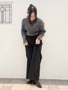 「ESPERANZA（エスペランサ）のアイテム」を使った、紫桜-shion-さん（レディース・156cm）の冬コーディネート