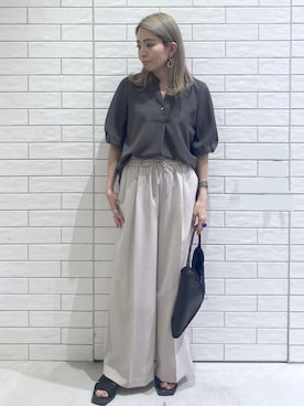 「ブルベ」｜Ayaさん（レディース・160cm）の夏コーディネート