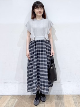 るーさん(レディース・158cm)の夏コーディネート
