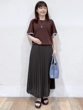 「grove（グローブ）のアイテム」を使った、るーさん（レディース・158cm）の夏コーディネート