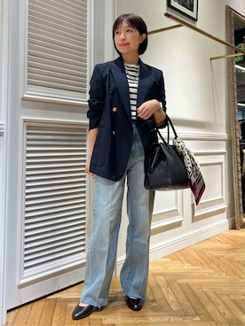 「Reflect（リフレクト）のアイテム」を使った、つじ まこさん（レディース・150cm）の春コーディネート