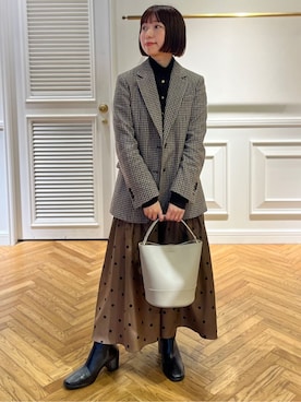 つじ まこさん（レディース・150cm）の冬コーディネート