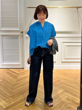 「RED CARD TOKYO（レッドカード）のアイテム」を使った、つじ まこさん（レディース・150cm）の夏コーディネート
