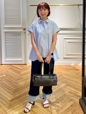 「RED CARD TOKYO（レッドカード）のアイテム」を使った、つじ まこさん（レディース・150cm）の夏コーディネート