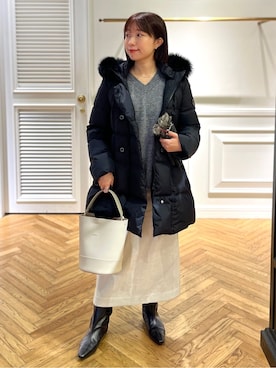つじ まこさん(レディース・150cm)の冬コーディネート