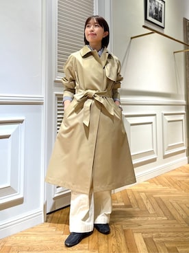 「AULENTTI（オウレンティ）のアイテム」を使った、つじ まこさん（レディース・150cm）の冬コーディネート