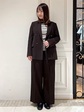 minowaさん（レディース・156cm）の冬コーディネート