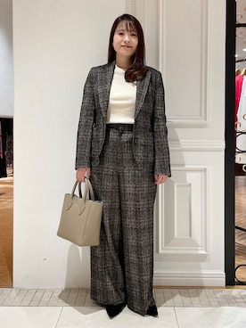 minowaさん（レディース・156cm）の秋コーディネート
