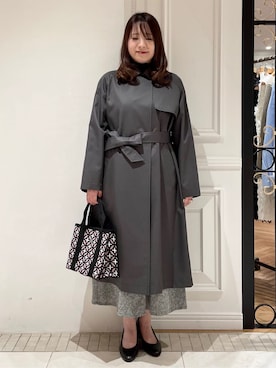 minowaさん（レディース・156cm）の冬コーディネート
