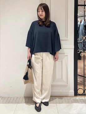 「Dhyana.（ディアナドット）のアイテム」を使った、minowaさん（レディース・156cm）の春コーディネート