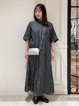 「TICCA(ティッカ)のアイテム」を使った、minowaさん(レディース・156cm)の春コーディネート