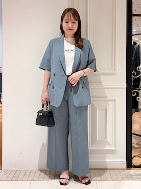 minowaさん（レディース・156cm）の夏コーディネート