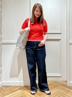 「RED CARD TOKYO（レッドカード）のアイテム」を使った、minowaさん（レディース・156cm）の夏コーディネート