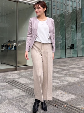 sayaさん（レディース・166cm）の秋コーディネート