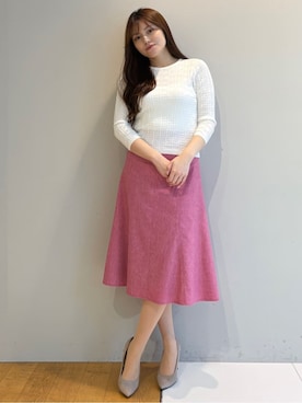 「COUP DE CHANCE（クードシャンス）のアイテム」を使った、sayaさん（レディース・166cm）の冬コーディネート