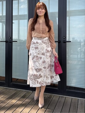 「MINIMUM（ミニマム）のアイテム」を使った、sayaさん（レディース・166cm）の春コーディネート