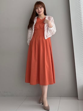 「COUP DE CHANCE（クードシャンス）のアイテム」を使った、sayaさん（レディース・166cm）の春コーディネート