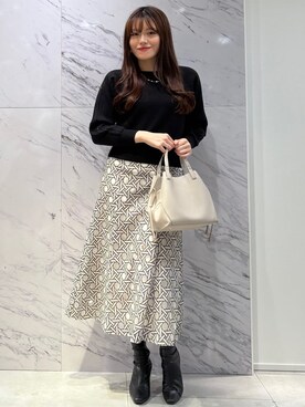 sayaさん（レディース・166cm）の冬コーディネート