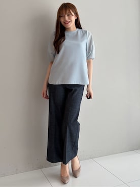 「COUP DE CHANCE（クードシャンス）のアイテム」を使った、sayaさん（レディース・166cm）の春コーディネート