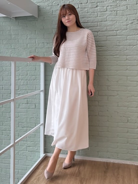 sayaさん（レディース・166cm）の春コーディネート