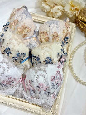 「Risa Magli（リサマリ）のアリーシャ ブラジャー (B-C) ＜S Make Type＞（ブラジャー、ブラウン系）」を使った、rie19000715さん（レディース）の春コーディネート